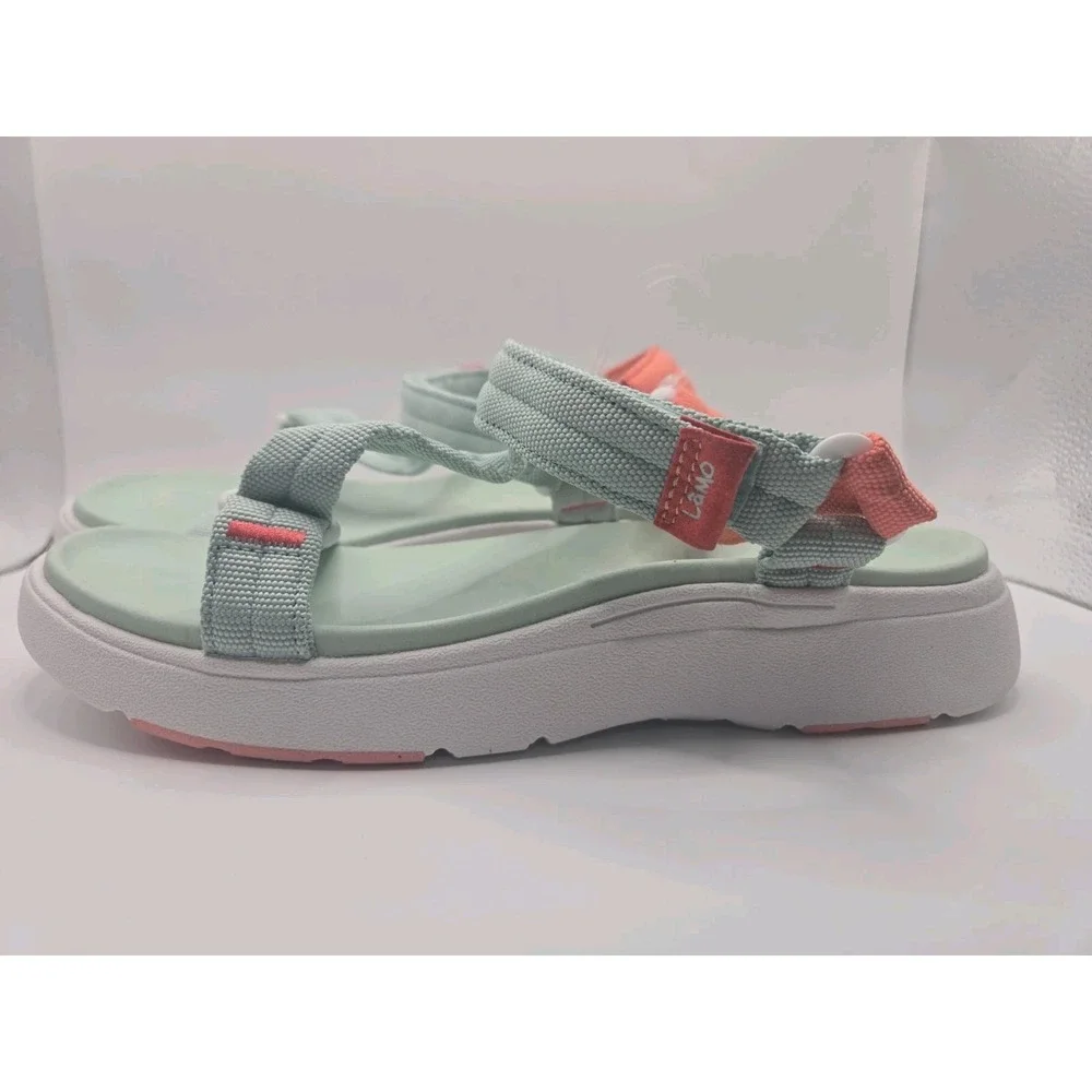 Lamo Women's Solstice Hook & Loop Sandal Mint Size 7